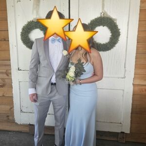 Windsor Light Blue Prom Dress